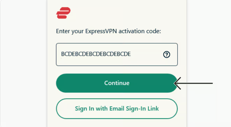 Inicio de sesión ExpressVPN