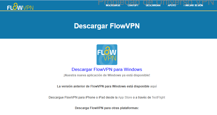 Registro FlowVPN