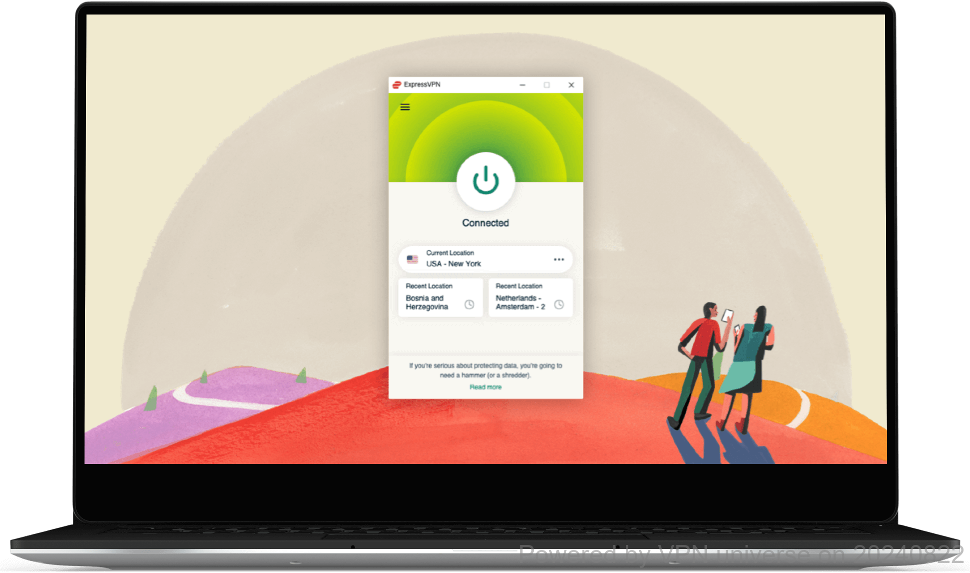 Prueba de velocidad ExpressVPN